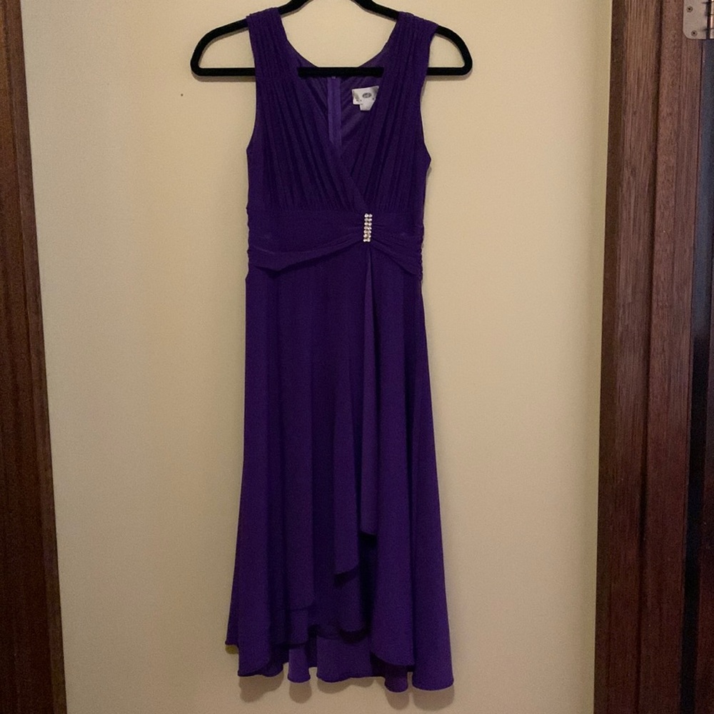 Dress with scarf